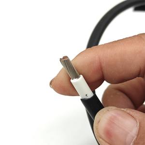 Câble photovoltaïque solaire PV1-F DC 1800V 1 10mm2 XLPE +40~+90 Flexible pour les installations solaires sur toits, les systèmes de raccordement au réseau, conforme à la norme BS EN 50618 - Product Image 3