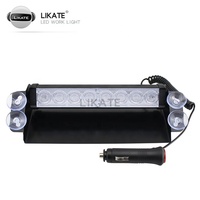 Accesorios para Automóviles, Luz Estroboscópica LED Intermitente para Parrilla de Automóvil, Luz de Advertencia para Camioneta, Luz de Advertencia para Automóvil para Señalización de Seguridad