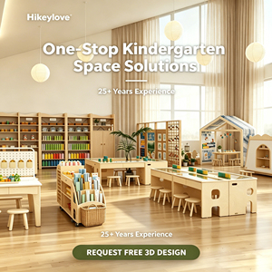 Hikeylove - Mobilier moderne pour écoles maternelles, garderies et crèches - Tables et chaises <span class=keywords><strong>en</strong></span> bois pour enfants - Product Image 2