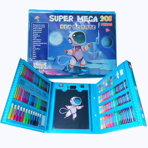 Set Artistico per Bambini del Perù, 208 Pezzi, Kit di Colorazione Mini Artistico, Set De Arte 42 208 <span class=keywords><strong>180</strong></span> 86 68 Piezas - Product Image 2