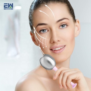 Belleza cuidado de rodillos de masaje debilitar arrugas de acero inoxidable facial bola de hielo de masaje - Product Image 6