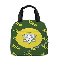 Sac à déjeuner ZPB Zeta Phi Beta, nouveau sac isotherme personnalisé en gros pour sororité, sac à déjeuner portable pour le camping en plein air et les voyages