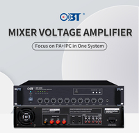 Amplificateur PA OBT-6350 350W à montage en rack, entrée multi-AUX et micro pour immeuble de bureaux
