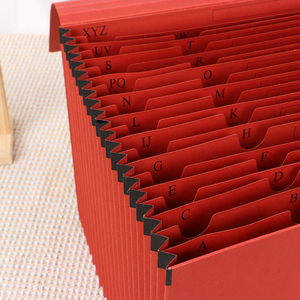 Mở Rộng Tập Tin Thư Mục Với Ban Nhạc Cao Su Trường Tài Liệu Nộp Đơn Tổ Chức Ví Hình Dạng Tổ Chức Kraft Giấy 21-Túi A4 Kích Thước - Product Image 6