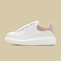 Chaussures de skate à plateforme épaisse à talon haut pour femmes, blanches, de haute qualité, style sportif décontracté, nouvelle collection 2026