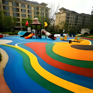 Eco-friendly Non-toxic EPDM <b>Rubber</b> Granules High Elasticity Shock Absorption for Playground Safety <b>Flooring</b> - Product Image 2