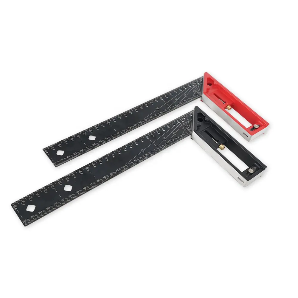 250/300/350mm Try Square with Aluminum Handle / professional Woodworking Square Ruler Tri Square