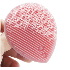 Silicone <b>Face</b> <b>Scrubber</b> Handheld Facial Tool Deep Cleansing Exfoliating Facial Brush <b>Face</b> <b>Scrubber</b> <b>Face</b> Cleansing Brush - Product Image 2