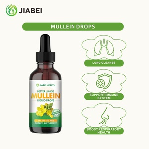 Ekstrak Tanaman Mullein Drops ODM Pabrik Khusus untuk Meningkatkan Kesehatan Pernapasan pada Dewasa - Product Image 2