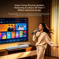 Système Home Cinéma 7.2 Canaux SJY A11 avec Barre de Son Sans Fil en Bois pour TV et Projecteur (Optique, AUX, USB)