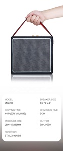 <span class=keywords><strong>Myon</strong></span> Hộp Loa Gỗ Cá Nhân Logo Tùy Chỉnh Loa Bluetooth Ngoài Trời Âm Thanh Nổi 2023 Bằng Gỗ - Product Image 6