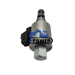 Válvula Solenoide Nueva para Retroexcavadora XPower 214 215 216 217, Piezas de Excavadora de Orugas, 25/105200 25105200, Negra, 6 Meses de Garantía - Product Image 2
