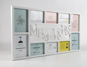 Usine <span class=keywords><strong>Pas</strong></span> <span class=keywords><strong>Cher</strong></span> Promotionnel Sublimation 4x6 5x7 Pouces 10-ouverture Image <span class=keywords><strong>Mes</strong></span> Souvenirs Solide Couleur Collage Mur En Plastique Cadre Photo - Product Image 6