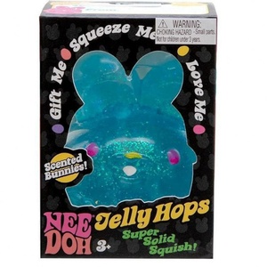 Juguete Sensorial de Gelatina de Conejito Adorable, Transparente con Purpurina, Bola Antiestrés Aromática, Regalo Coleccionable para Venta Minorista - Product Image 1