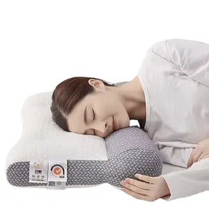 Прямая Продажа с фабрики японская ортопедическая вытяжная Шейная подушка для защиты шейного отдела позвоночника для сна домашняя подушка для всей головы