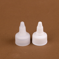 Bouchons à bec torsadé de qualité alimentaire de l'UE 20mm 18mm 24 28mm Embouts de distributeur pointus en plastique blanc noir jetables écologiques