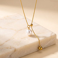 coloré chaîne serpent en acier inoxydable plaqué or 18 carats collier de superposition délicat en cristal rond pour les femmes