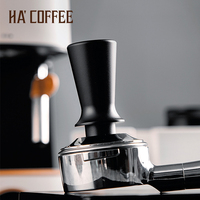 Distributeur de café Normcore 51mm et 58 53mm en bois 58 51 ressort 57 40 Mm café Power Board marteau amortisseurs réglables