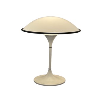 Lámpara de mesa cremosa estilo retro con forma de hongo, E27 LED, control táctil, cuida la vista, luz de escritorio para decoración de dormitorio - Product Image 5