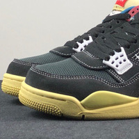 Nuove scarpe da basket High Aj 4 4 Union University Blue che cosa il cemento nero uomo donna Sneakers allenatore sportivo