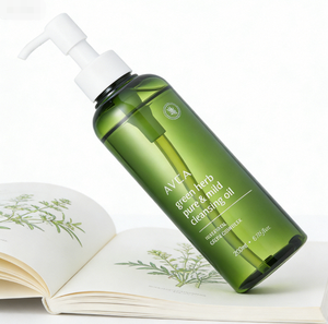 Aceite Limpiador de Puntos Negros AVCA Green Herb 200ml, Aceites Vegetales, Vitamina E, Escualano, Ligero, Eliminador de Poros, Para Todo Tipo de Piel, Coreano - Product Image 1