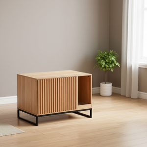 Enclos pour litière de chat de style meuble dissimulé, 31,5 L x 20 L x 22 H, en bois, pour chats - Product Image 2