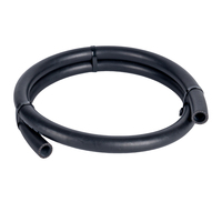 Tuyau de carburant 5/16"1/2"3/8"1/4" en caoutchouc NBR, fibres de polyester tressées haute résistance, pour essence, applications industrielles, résistant à la coupure