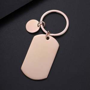 Etiqueta de Identificación para Perro Personalizada, de Acero Inoxidable, con Pequeño Elemento Redondo - Product Image 4