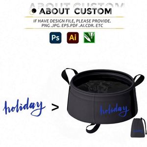 Lavabo Portátil Plegable para Camping, Senderismo, Picnic y Viajes, con Logotipo Personalizado, para Actividades al Aire Libre - Product Image 2