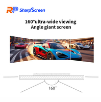 Pantalla LED para Interiores GOB/COB de 640x480 mm, P4/P3/P2.5/P2, Video Wall a Todo Color, para Ascensores, Tiendas Minoristas, Señalización Digital y Orientación
