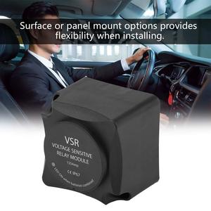 Relè Sensibile alla Tensione 12V 125A VSR, Relè di Ricarica Automatica per Doppia Batteria, Isolatore Intelligente per Batterie - Product Image 4
