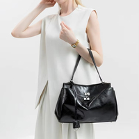 2025 bolso de mano de PU de lujo de gran capacidad de diseñador para mujer nuevo bolso cruzado con textura de moda