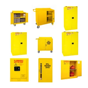 Laboratory Chemical Storage Used Explosion Proof Justrite Flammable Safety Lab Industrial Inflammable Cabinet