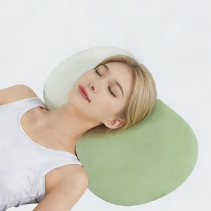 YUE RISE <span class=keywords><strong>Oreiller</strong></span> <span class=keywords><strong>de</strong></span> soutien cervical en mousse à mémoire <span class=keywords><strong>de</strong></span> <span class=keywords><strong>forme</strong></span>, design moderne, écologique, <span class=keywords><strong>forme</strong></span> rectangulaire, avec doublure intérieure monobloc, pour le confort du cou - Product Image 1