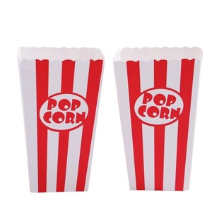 ฝาปิดถังพลาสติกแบบใช้ซ้ำได้สำหรับขายส่ง ถังใส่ป๊อปคอร์น ถ้วยกระดาษสำหรับเสิร์ฟอาหาร เป็นที่นิยมเนื่องจากความทนทาน - Product Image 4