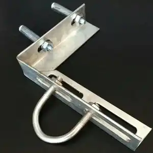 Soporte de acero para sistema sísmico de tubería galvanizada, soporte de acero