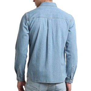 เสื้อเชิ้ตเดนิมผู้ชายรุ่นใหม่ปี 2026 ดีไซน์ยอดเยี่ยม สวมใส่สบาย ราคาขายส่ง น้ำหนักเบา ผ้าฝ้าย 100% เป็นมิตรต่อสิ่งแวดล้อม - Product Image 2
