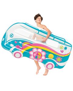 <span class=keywords><strong>INTEX</strong></span> 58728 GROOVY VAN FLOAT, <span class=keywords><strong>Colchoneta</strong></span> Inflable para Piscina con Diseño de Camioneta de Dibujos Animados, Capacidad de 100 kg, Material de PVC, Fácil de Usar, para Fiestas en la <span class=keywords><strong>Playa</strong></span> y la Piscina - Product Image 5