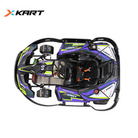 X-KART Fabricación en Fábrica, Go Kart para Adultos con Motor de Gasolina de 200cc, 80km/h de Velocidad, Karting de Carreras para Clubes de Karting