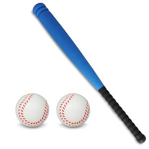 Bate de béisbol para niños, esponja suave de plástico, bate de softball para jardín de infantes, juguete de <span class=keywords><strong>goma</strong></span>, juego de entrenamiento, bate de béisbol - Product Image 2