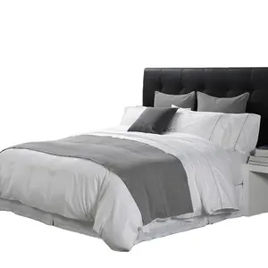 Bộ Ga Giường Chất Lượng Cao Bộ Ga Trải Giường Khách Sạn 5 Sao Sang Trọng Bằng Cotton Hữu Cơ 100% Bộ Ga Trải Giường Bằng Vải Lanh - Product Image 1