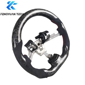 Volante in Fibra di Carbonio Forgiata per <span class=keywords><strong>Pontiac</strong></span> <span class=keywords><strong>GTO</strong></span> G8 GT G6 Firebird Grand Prix Trans Am WS6 2006 1998 2005 - Product Image 3