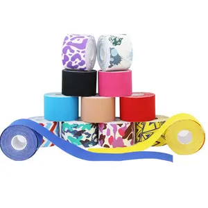 Custom Cotton and Waterproof Kinesiology Tape Sports Muscle Tape Suitable for All Kinds of Sports