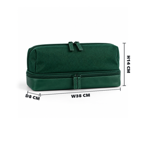 Fashion Nylon Zipper Makeup Bag ODM OEM customization BSCI Customizable <b>Cosmetic</b> Bag Reusable Wash <b>Storage</b> Bag - Product Image 1