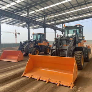 2025 multifungsi kompak Diesel roda Mini pemuat tertutup taksi 2 Ton nilai beban peralatan pertanian inti 1 tahun - Product Image 4