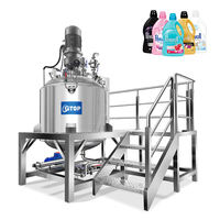 Mélangeur d'homogénéisation de savon liquide/shampooing/gel GTOP Machine de fabrication de désinfectant pour les mains Réservoir de mélange de shampooing avec chauffage