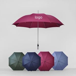 Wholesale Promotional Classic Straight Nylon Waterproof <b>Windproof</b> Golf <b>Umbrella</b> with Custom Logo Printing for Outdoor Use - Product Image 1