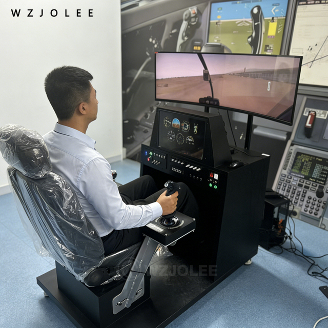 Low-Altitude Flight Popular Science-Level Aircraft Driving Simulator