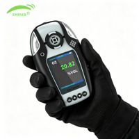 Detector de Gas Portátil Empaer con Detección por Difusión, IP67 Intrínsecamente Seguro, Pantalla de 2 Pulgadas, Alarma de Sonido, Vibración e Inclinación