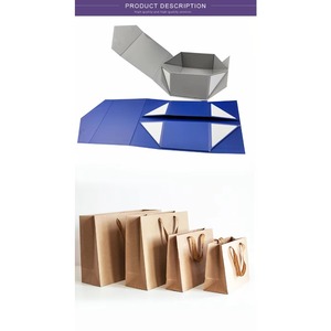 Personalized Luxury Gift Packaging Custom Magnetic Rigid <b>Paper</b> <b>Box</b> with Magnetic Flap Embossing Matt Lamination & UV Coating - Product Image 6
